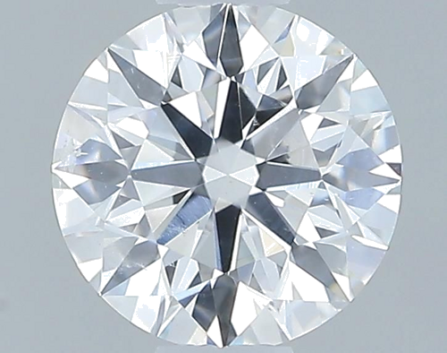 0.57 carat E-SI2 Excellent cut Natūralus Round Deimantas (1)