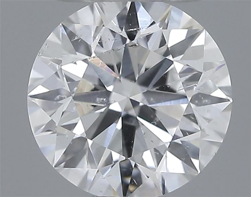 0.5 carat E-SI2 Excellent cut Natūralus Round Deimantas (1)