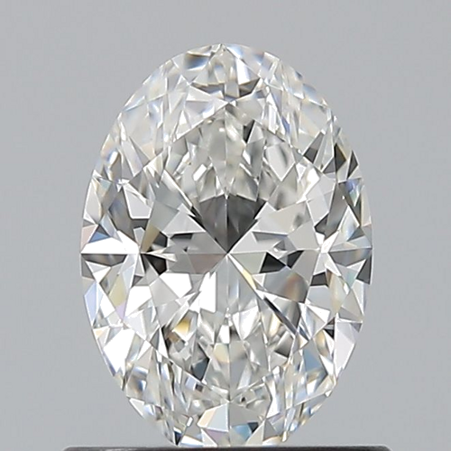 0.77 carat G-VVS2 Natūralus Oval Deimantas (1)