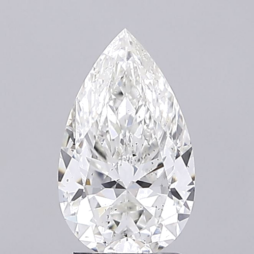 2.13 carat I-SI2 Natūralus Pear Deimantas (1)