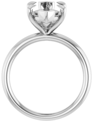 Sužadėtuvių Žiedas „Claw-Prong Solitaire“ 14k white gold Marquise 16mm x 8mm (2)