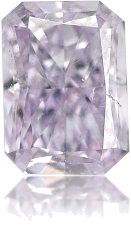 0.16 carat Fancy Light Purple-SI1 Natūralus Radiant Deimantas (1)