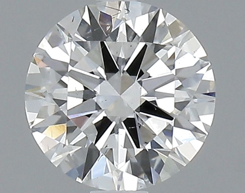 0.52 carat F-SI1 Excellent cut Natūralus Round Deimantas (1)