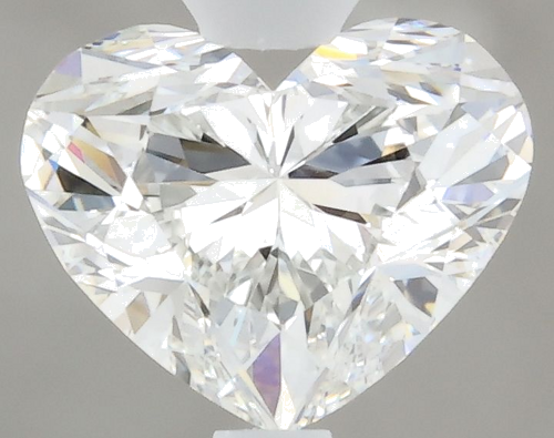 0.52 carat G-VVS1 Natūralus Heart Deimantas (1)