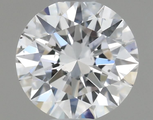 0.37 carat D-SI1 Excellent cut Natūralus Round Deimantas (1)