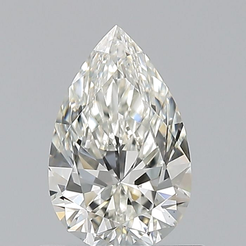 0.7 carat I-VS1 Natūralus Pear Deimantas (1)