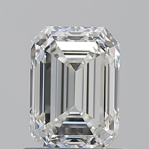 1.01 carat H-VVS2 Natūralus Emerald Deimantas (1)