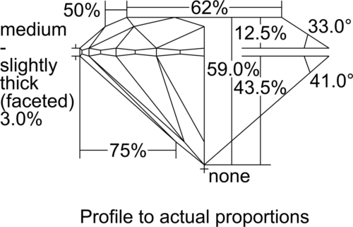 1.01 Carat D-FL Excellent Cut (3EX) natūralus Round Deimantas (3)