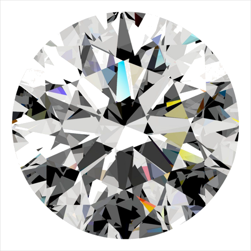 0.31 carat F-VS1 Excellent cut Natūralus Round Deimantas (1)