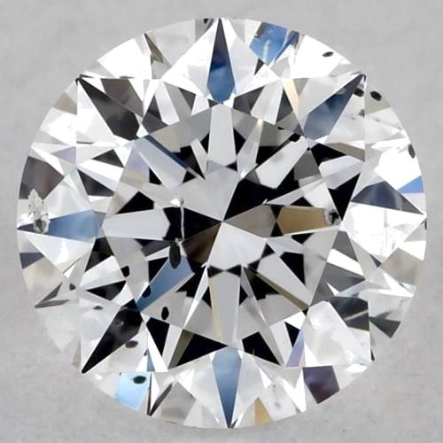 0.7 carat D-SI2 Excellent cut Natūralus Round Deimantas (1)