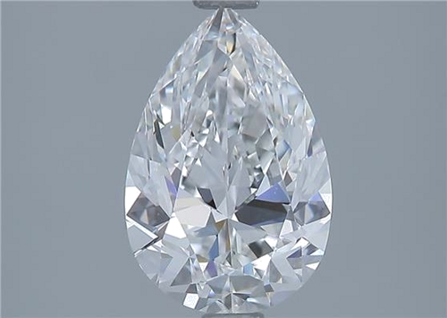 1.76 carat F-VVS2 Natūralus Pear Deimantas (1)