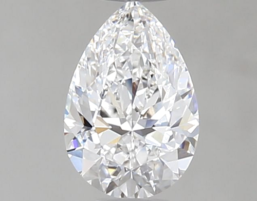 0.4 carat D-VVS1 Natūralus Pear Deimantas (1)