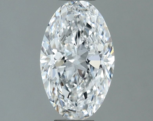 1.0 carat D-VS2 Natūralus Oval Deimantas (1)