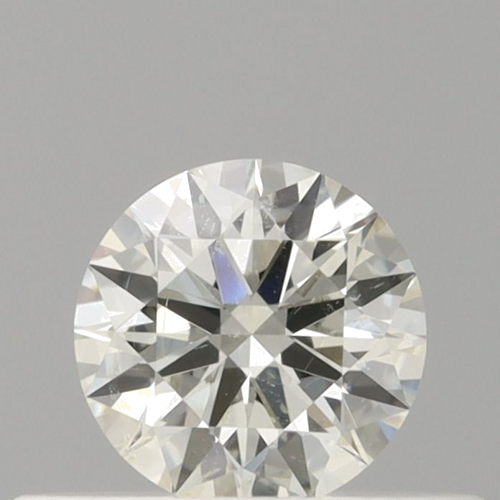 0.32 carat K-SI2 Excellent cut Natūralus Round Deimantas (1)
