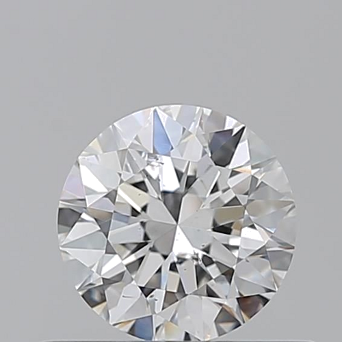 0.5 carat F-SI1 Excellent cut Natūralus Round Deimantas (1)