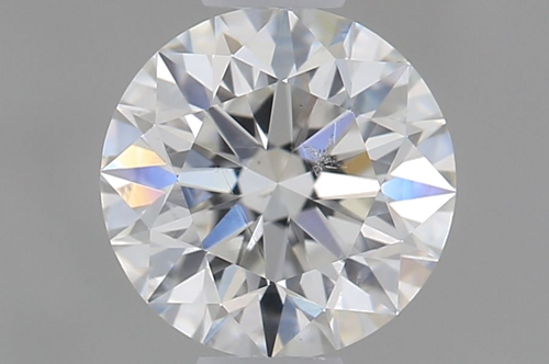 0.58 carat G-SI2 Excellent cut Natūralus Round Deimantas (1)