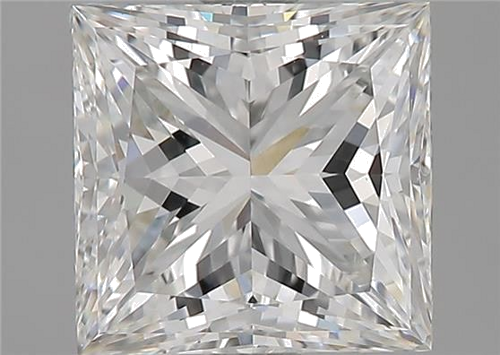 2.01 carat G-VVS2 Natūralus Princess Deimantas (1)