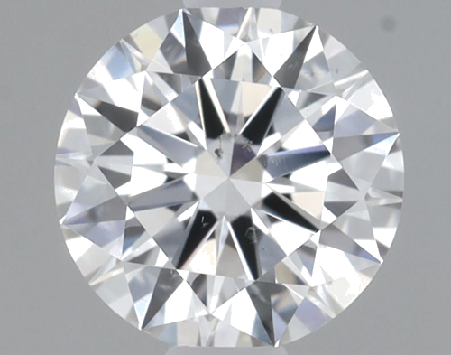 0.52 carat E-SI1 Excellent cut Natūralus Round Deimantas (1)