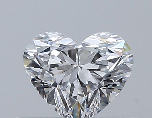 0.34 carat D-VVS2 Natūralus Heart Deimantas (1)