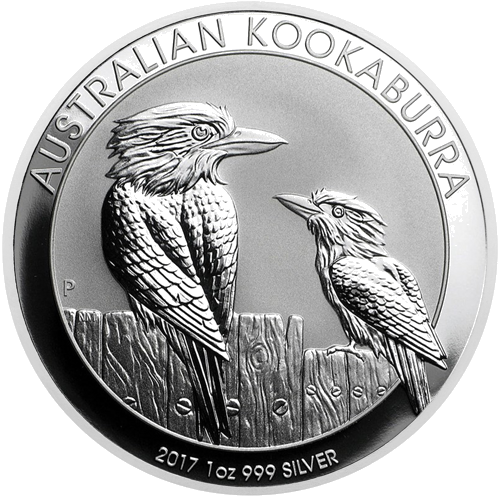 2017 Кукабарра Австралия 1 oz серебряная монета (1)