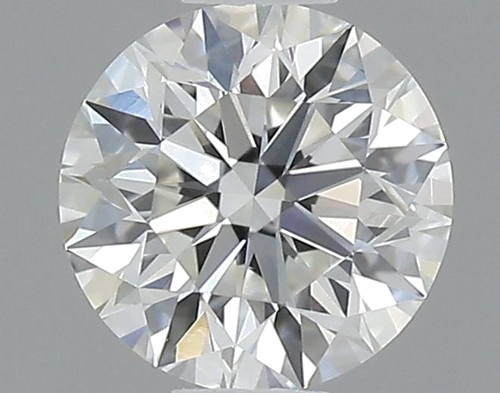 0.42 carat G-VVS2 Excellent cut Natūralus Round Deimantas (1)