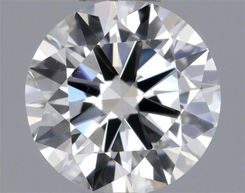 0.37 carat H-VS2 Very Good cut Natūralus Round Deimantas (1)