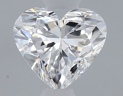 0.4 carat D-SI1 Natūralus Heart Deimantas (1)