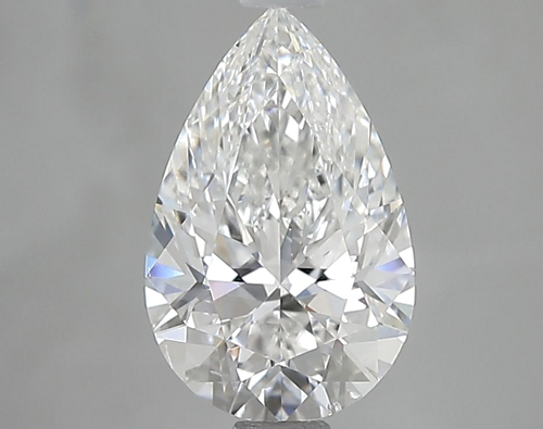 1.55 carat F-SI1 Natūralus Pear Deimantas (1)