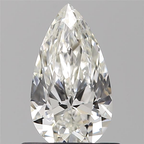 0.59 carat I-VS1 Natūralus Pear Deimantas (1)
