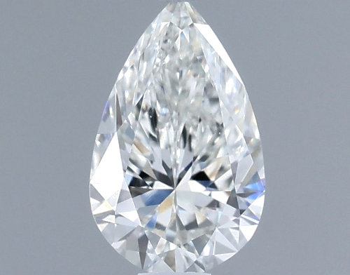 0.51 carat G-VS2 Natūralus Pear Deimantas (1)