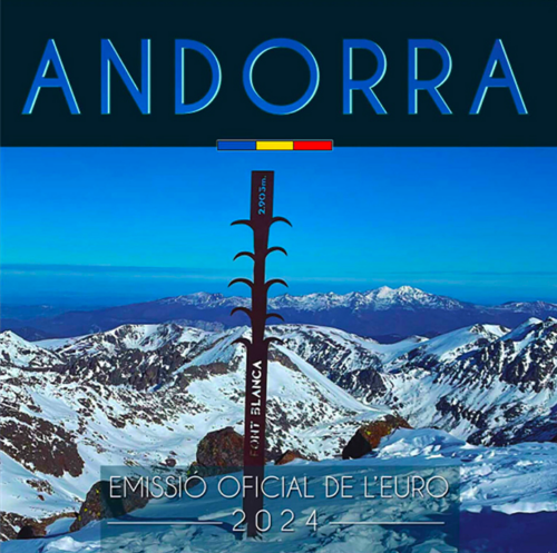 2024 Andorra BU Euro Coin Set (1)