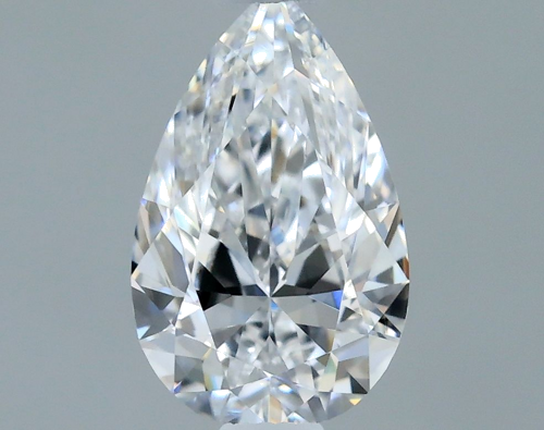 0.4 carat D-VS1 Natūralus Pear Deimantas (1)