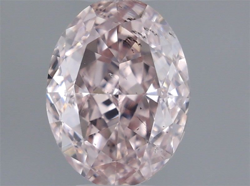 0.51 carat Fancy Light  Pink-SI2 Natūralus Oval Deimantas (1)
