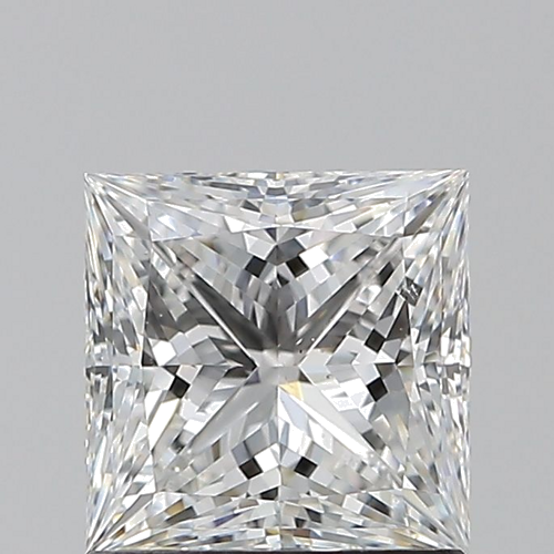 1.2 carat E-SI1 Natūralus Princess Deimantas (1)