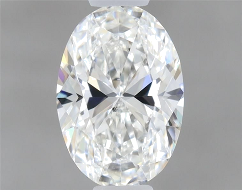 0.6 carat G-SI1 Natūralus Oval Deimantas (1)