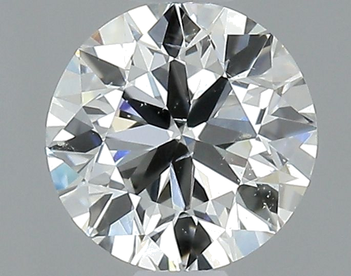 0.69 carat I-SI1 Very Good cut Natūralus Round Deimantas (1)