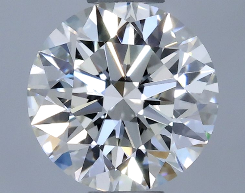 0.51 carat I-VVS1 Excellent cut Natūralus Round Deimantas (1)