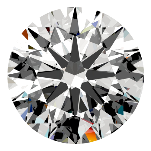 0.41 carat G-VS2 Excellent cut Natūralus Round Deimantas (1)