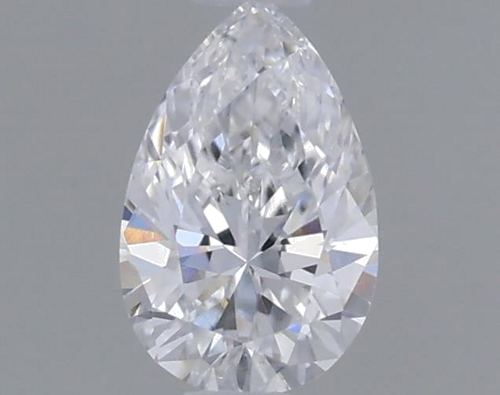 0.29 carat D-SI1 Natūralus Pear Deimantas (1)