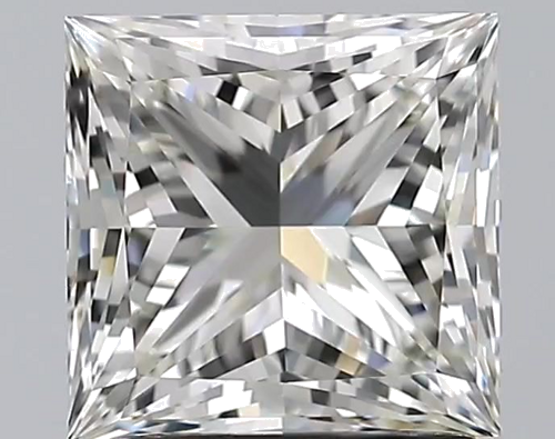 1.81 carat J-VVS2 Natūralus Princess Deimantas (1)