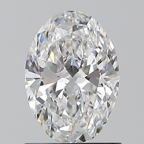 1.01 carat E-SI1 Natūralus Oval Deimantas (1)