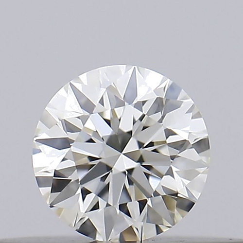 0.16 carat J-VVS1 Excellent cut Natūralus Round Deimantas (1)