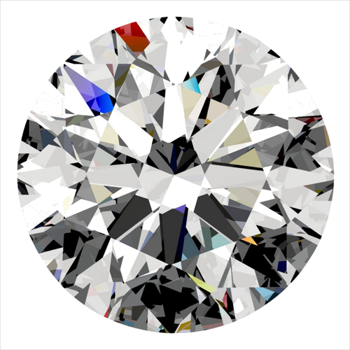 0.32 carat J-SI2 Excellent cut Natūralus Round Deimantas (1)