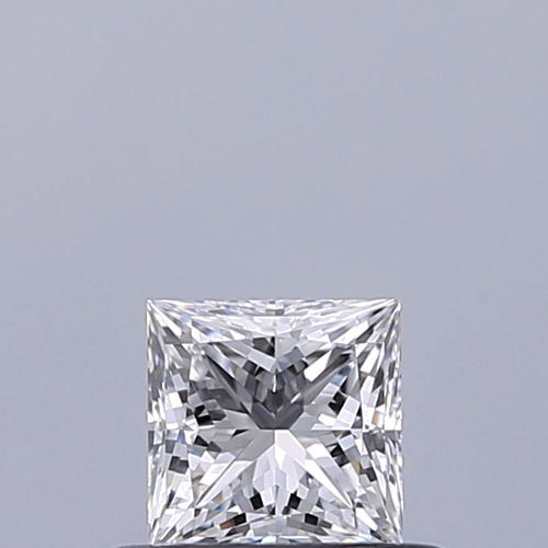 0.4 carat D-VVS1 Natūralus Princess Deimantas (1)