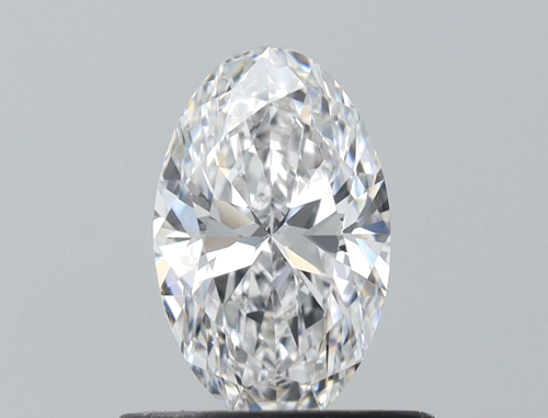 0.53 carat D-VVS2 Natūralus Oval Deimantas (1)