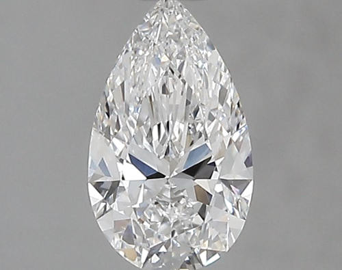 0.6 carat D-VS1 Natūralus Pear Deimantas (1)