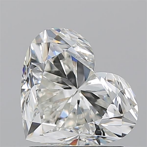 1.7 carat I-VS2 Natūralus Heart Deimantas (1)