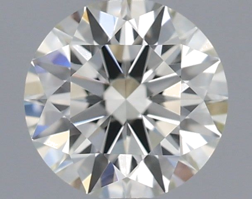 0.51 carat K-VVS1 Excellent cut Natūralus Round Deimantas (1)