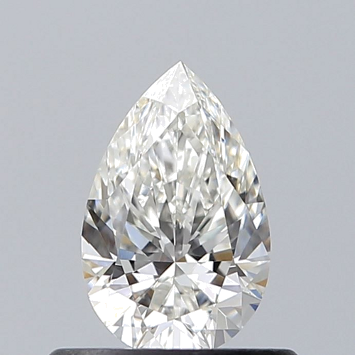 0.52 carat H-VVS1 Natūralus Pear Deimantas (1)
