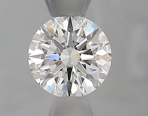 0.51 carat F-VVS1 Excellent cut Natūralus Round Deimantas (1)